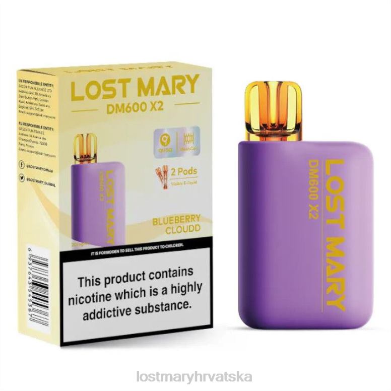 lost mary dm600 x2 jednokratni vape 0HB6R190 oblak borovnice | LOST MARY Vape Flavors