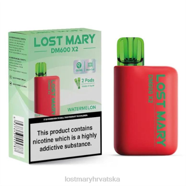 lost mary dm600 x2 jednokratni vape 0HB6R200 lubenica | LOST MARY Vape Flavors