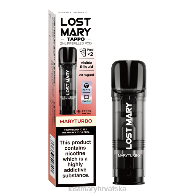 lost mary tappo unaprijed napunjene mahune - 20 mg - 2 kom 0HB6R185 maryturbo | LOST MARY Puffs